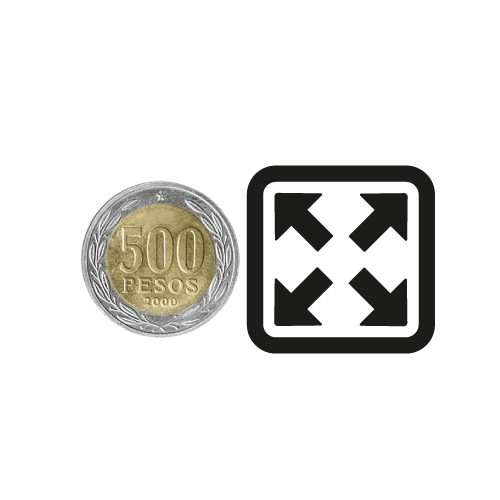 Mayor a moneda de 500 pesos